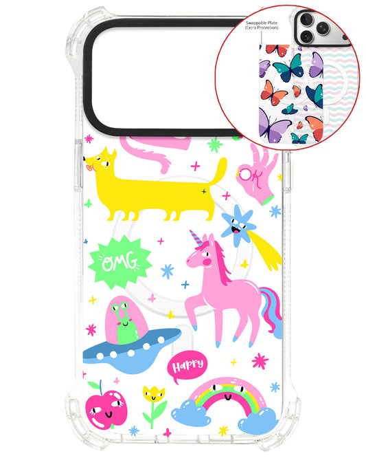 Magsafe Swappable Plate - Monster say Good Mood