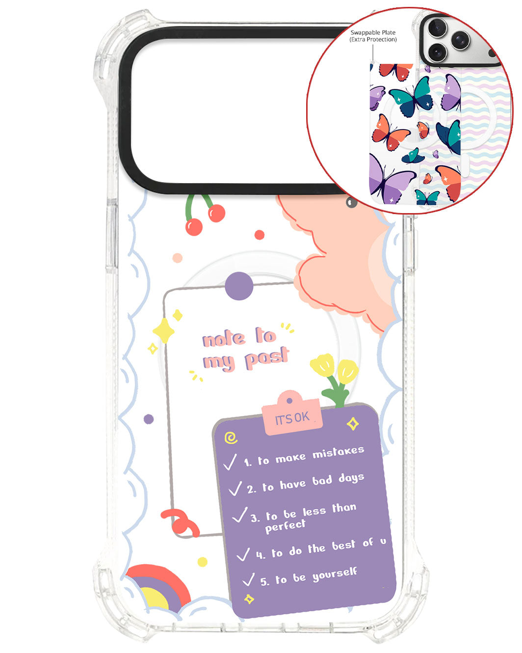 Magsafe Swappable Plate - Note to My Past