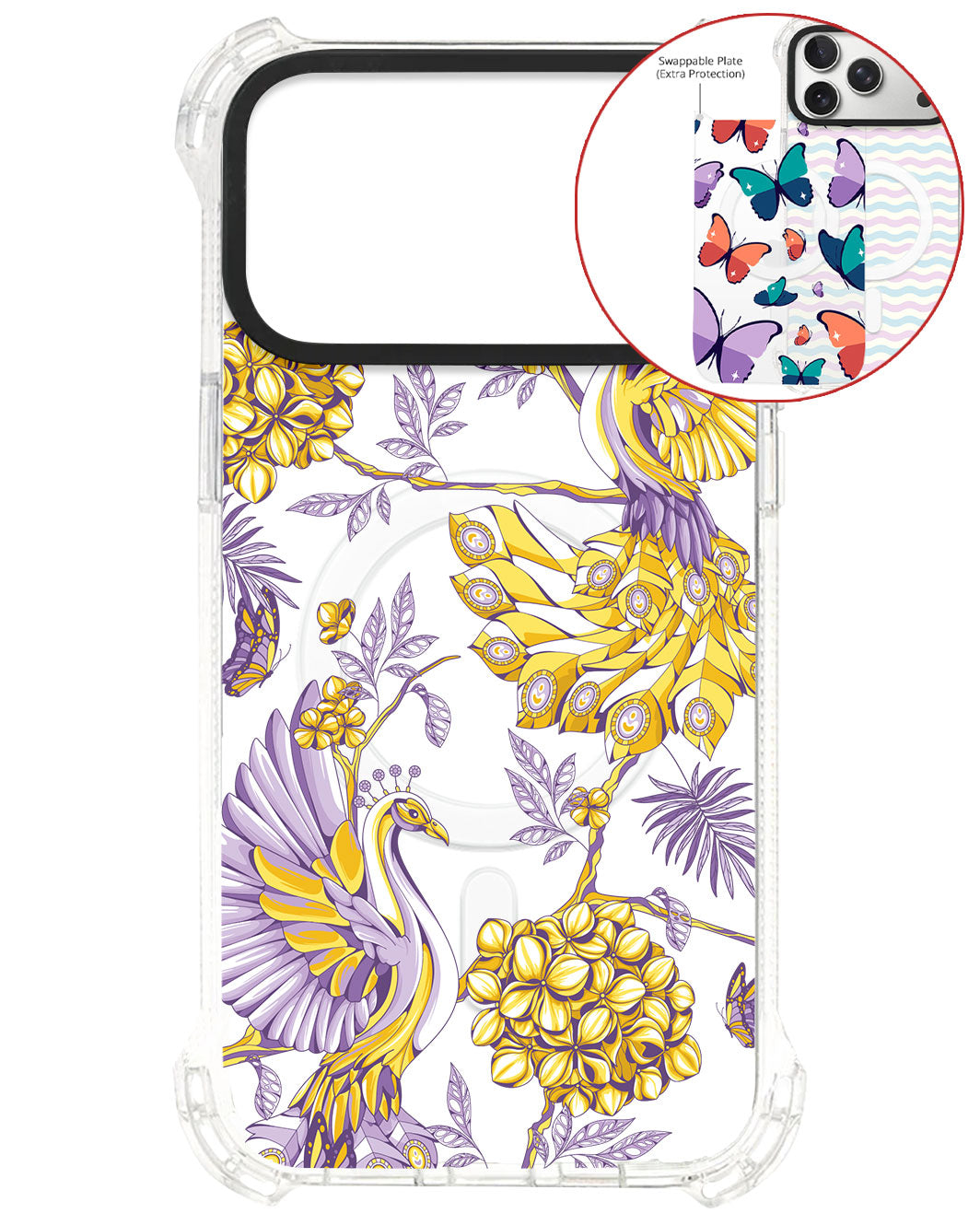 Magsafe Swappable Plate - Peacock 3.0