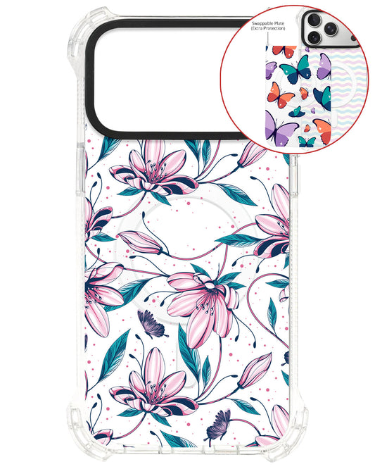 Magsafe Swappable Plate - Pink Tulip