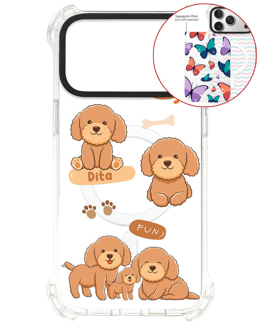 Magsafe Swappable Plate - Poodle squad 4.0