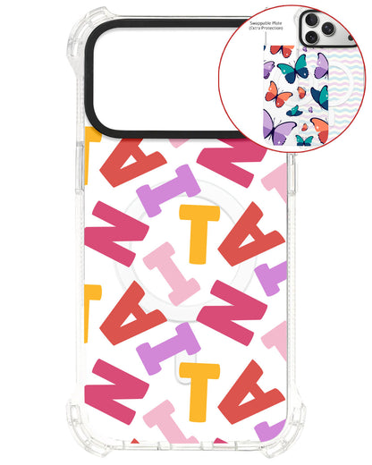 Magsafe Swappable Plate - Scattered Monogram 1.0