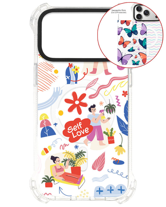 Magsafe Swappable Plate - Self Love Sticker Pack 1.0