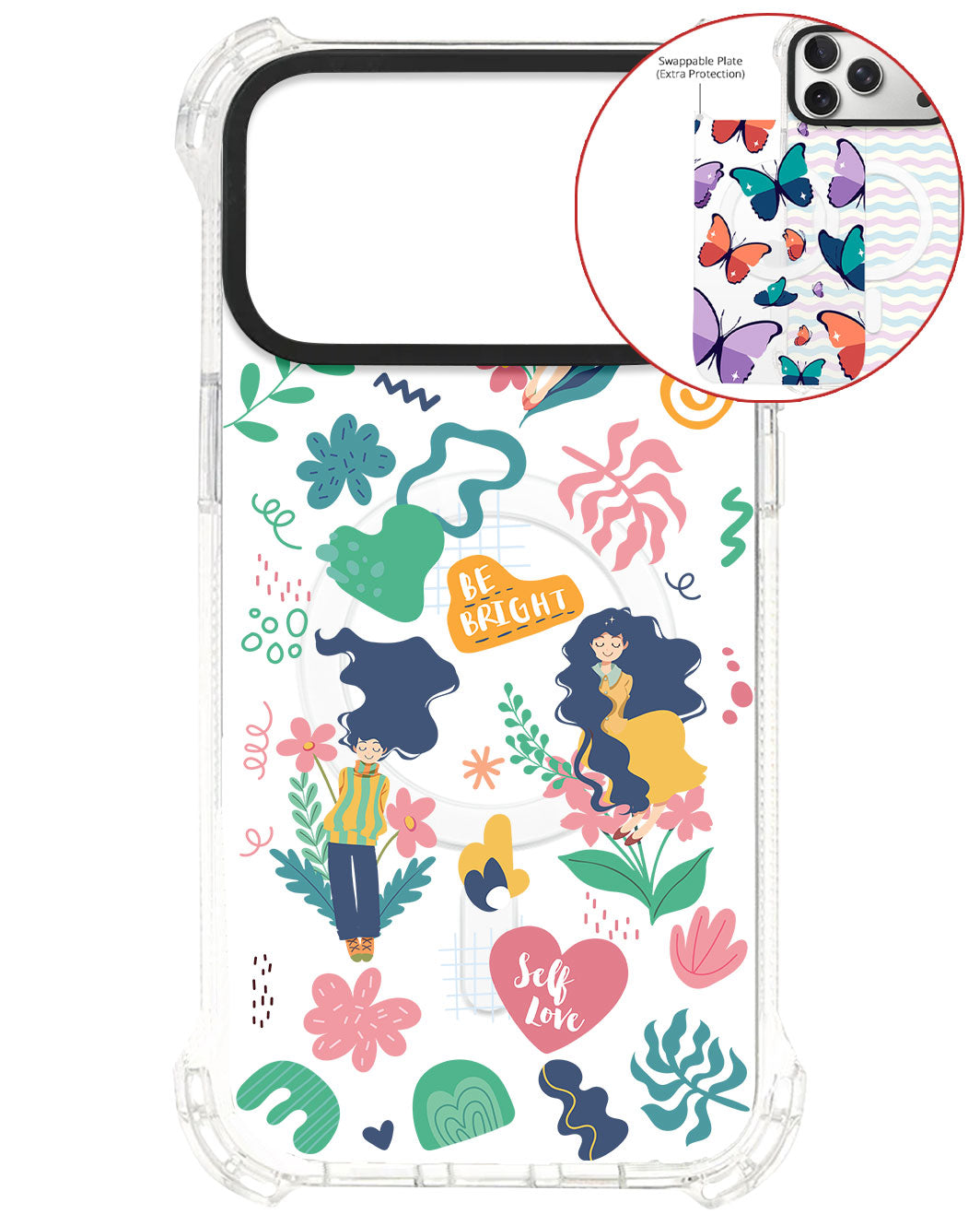 Magsafe Swappable Plate - Self Love Sticker Pack 2.0