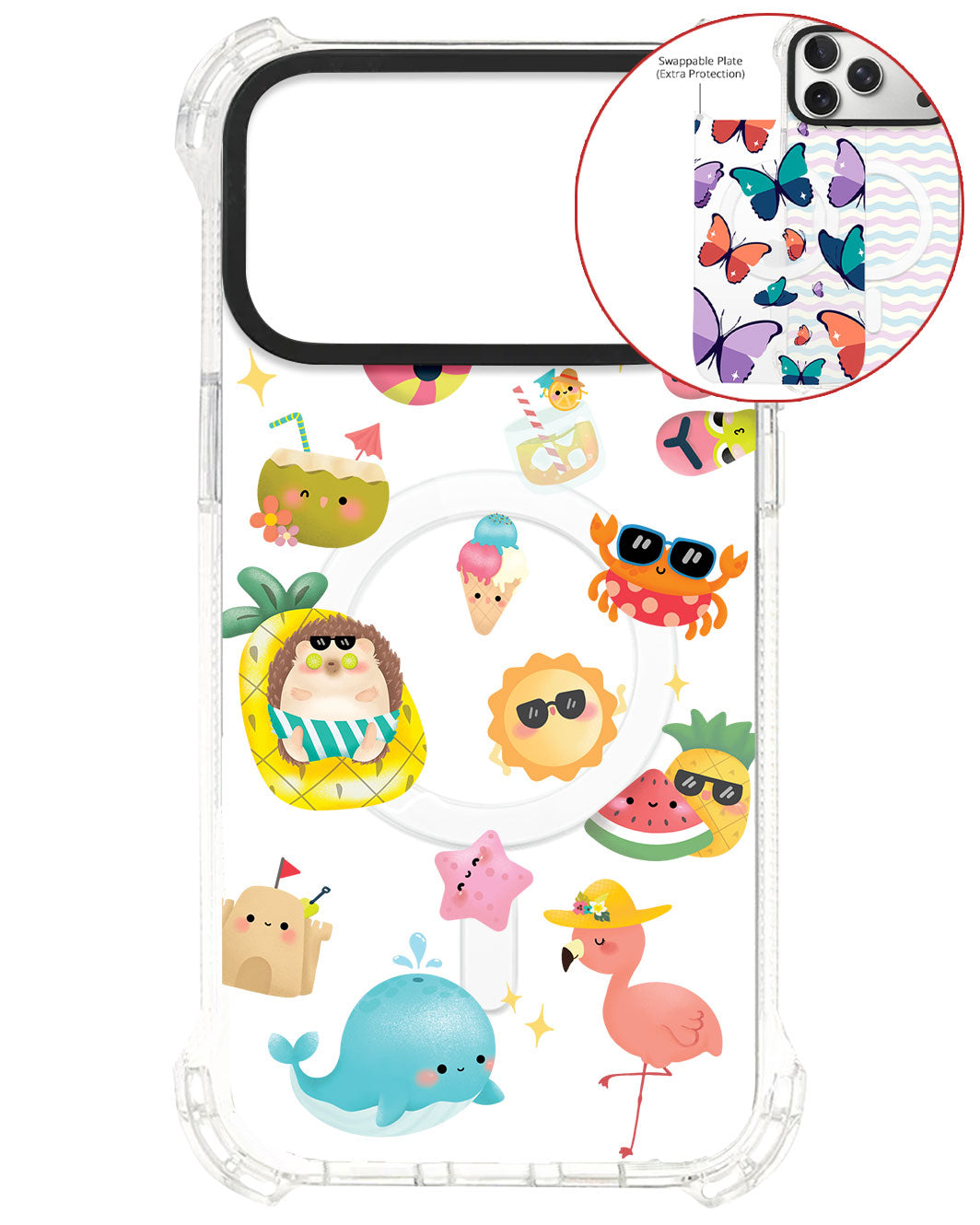 Magsafe Swappable Plate - Summer Iphone