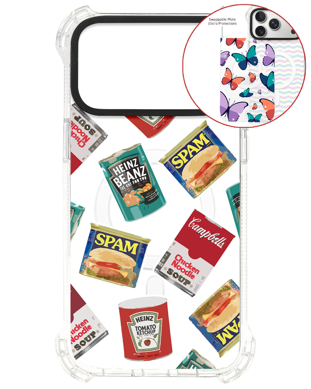Magsafe Swappable Plate - Tinned Food