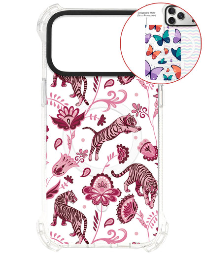 Magsafe Swappable Plate - Tiger & Floral 2.0