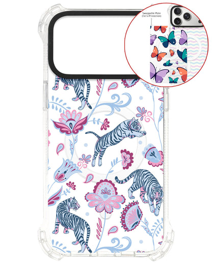 Magsafe Swappable Plate - Tiger & Floral 3.0