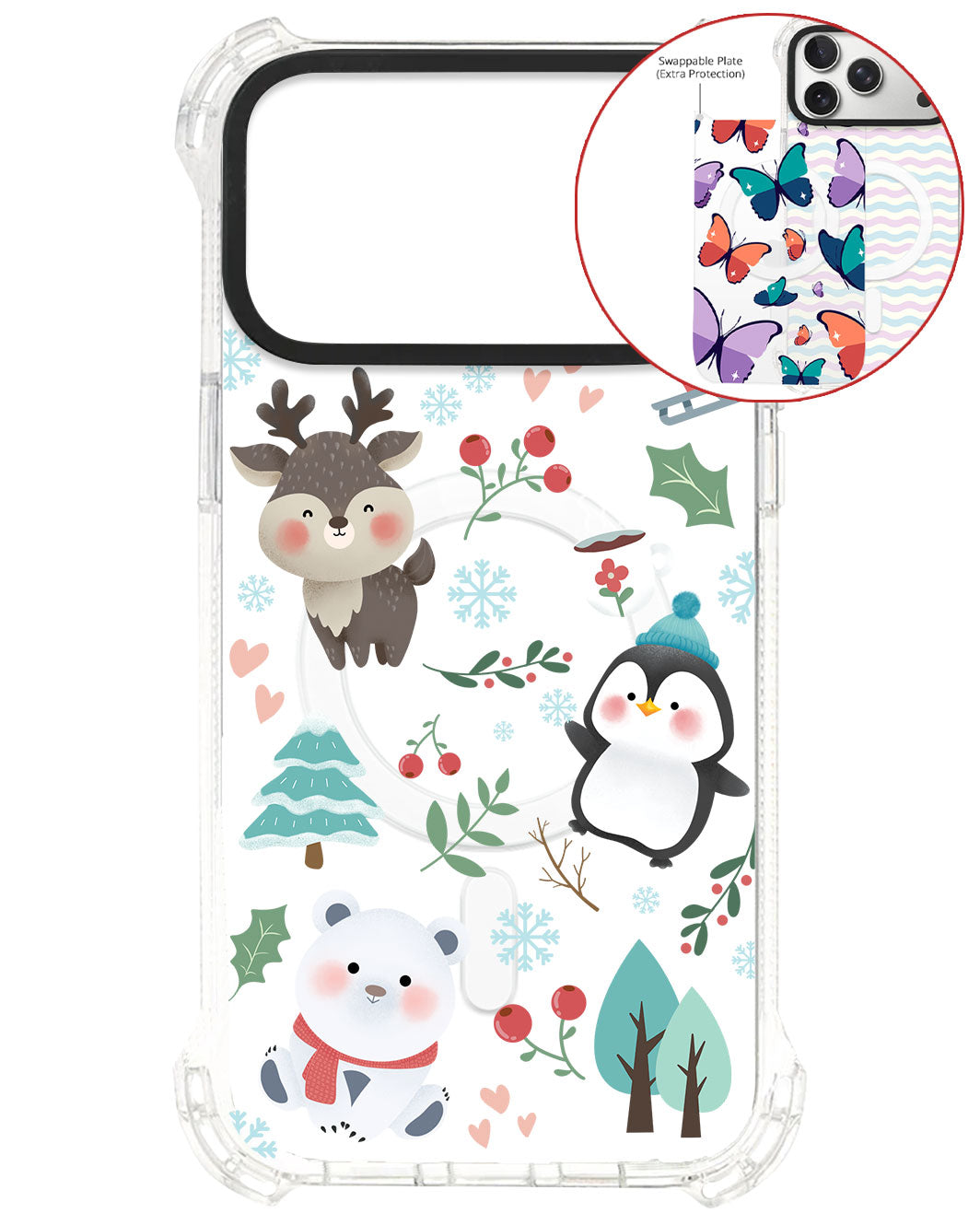 Magsafe Swappable Plate - Winter Iphone