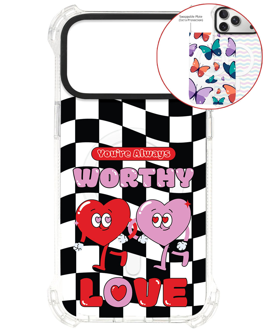 Magsafe Swappable Plate - Worthy Love