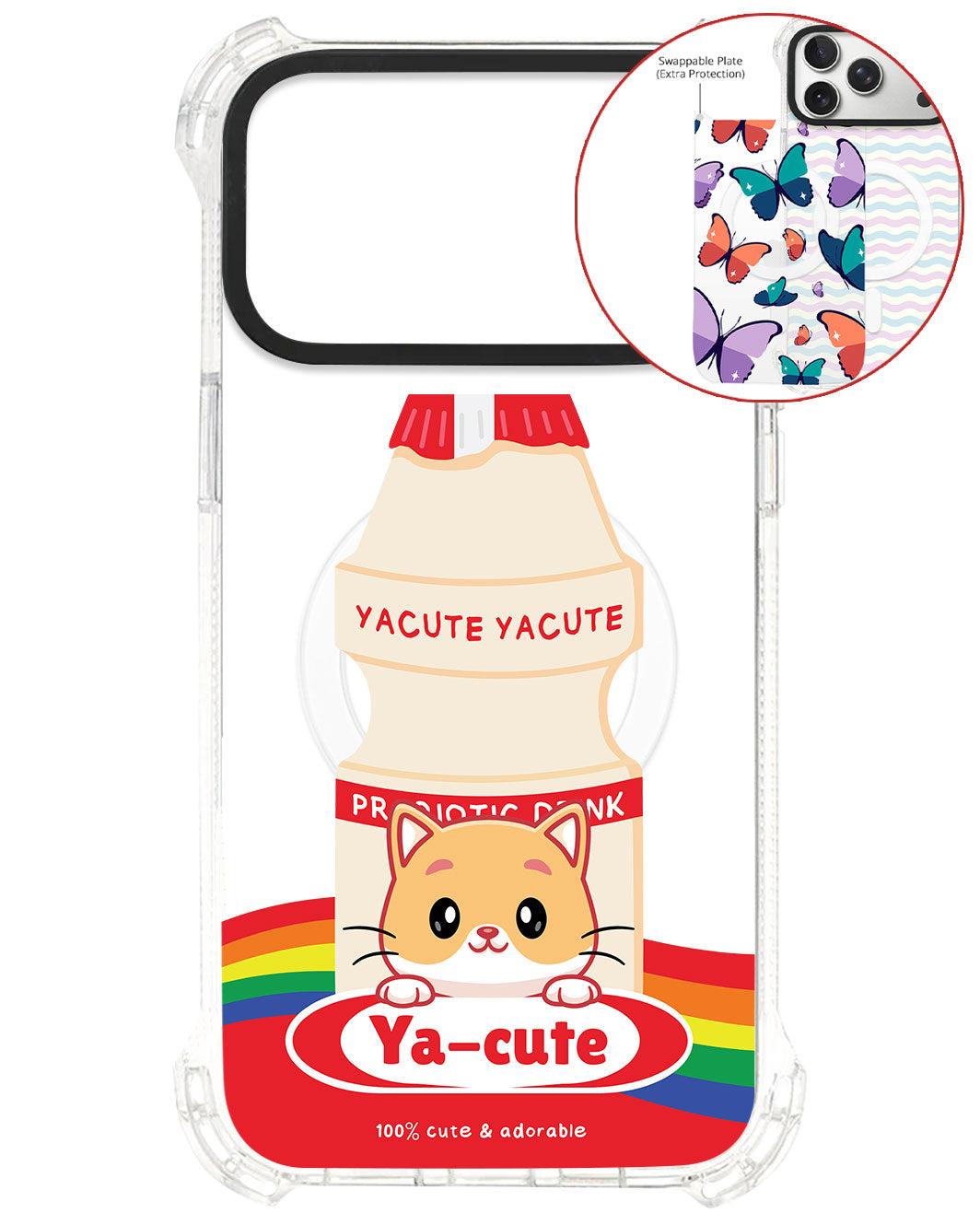 Magsafe Swappable Plate - Yacute Cat