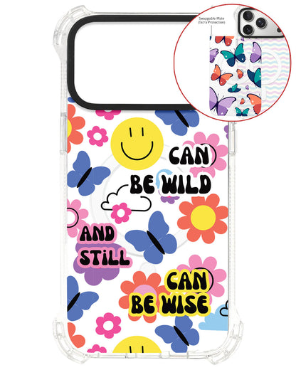 Magsafe Swappable Plate - You Can Be Wild & Wise