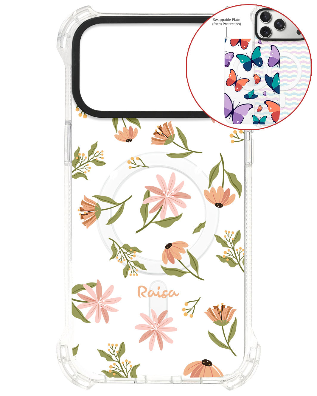 Magsafe Swappable Plate - Cosmos Flower