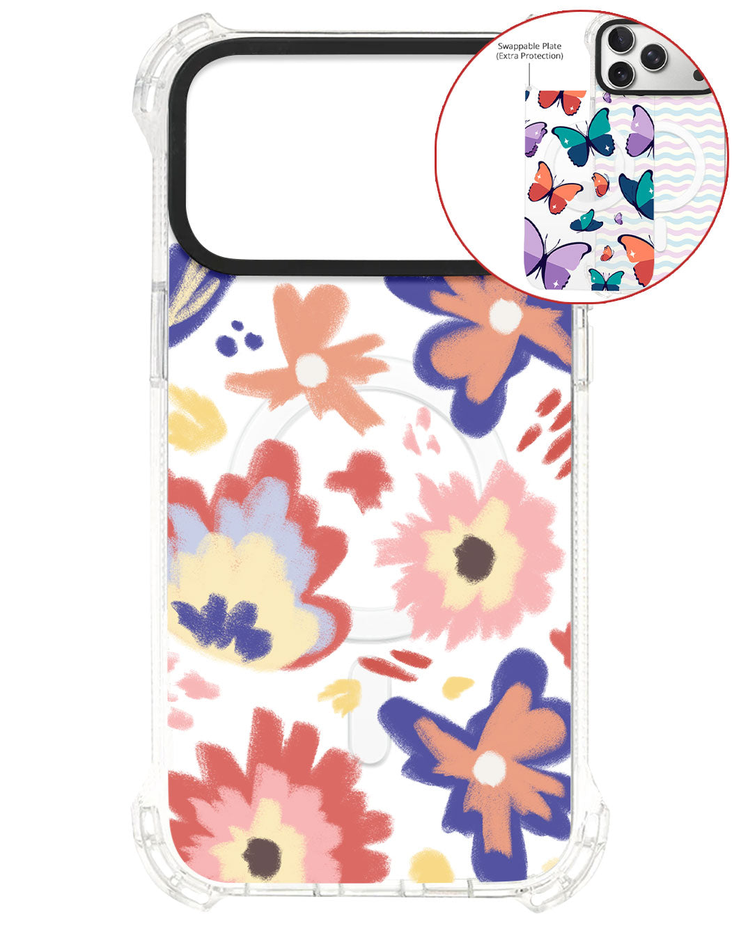 Magsafe Swappable Plate - Flower lovers
