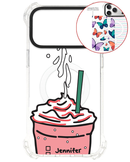 Magsafe Swappable Plate - Rasberry Frappe