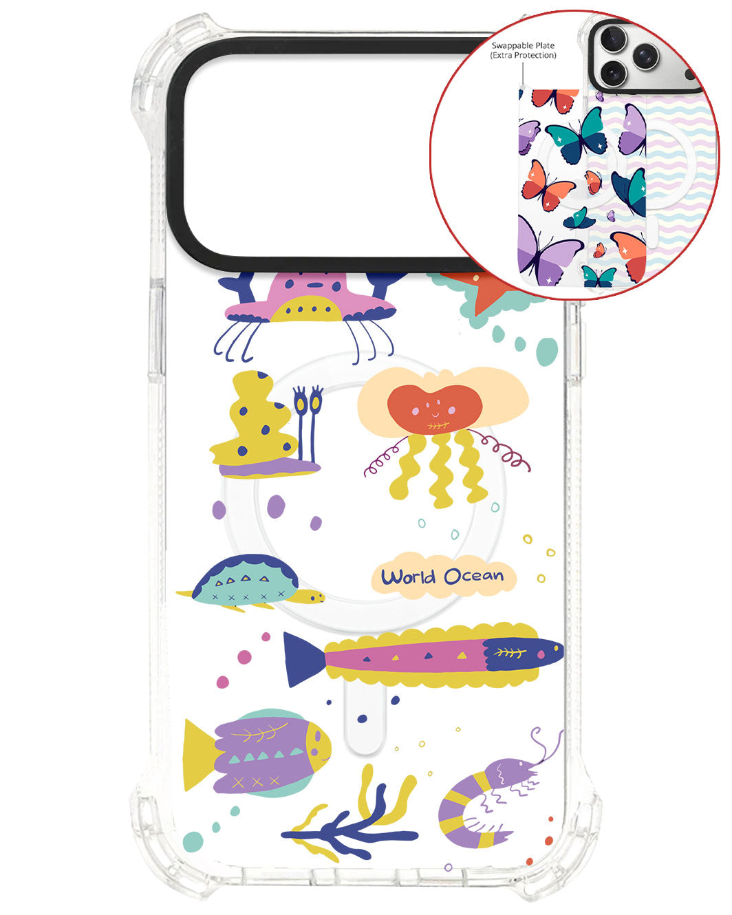 Magsafe Swappable Plate - Ocean World