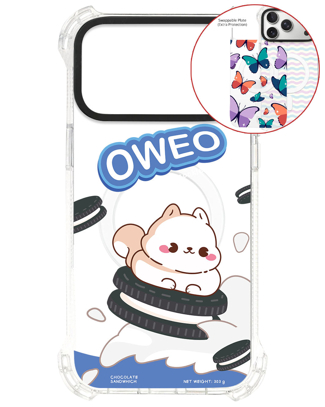 Magsafe Swappable Plate - Oweo Dog