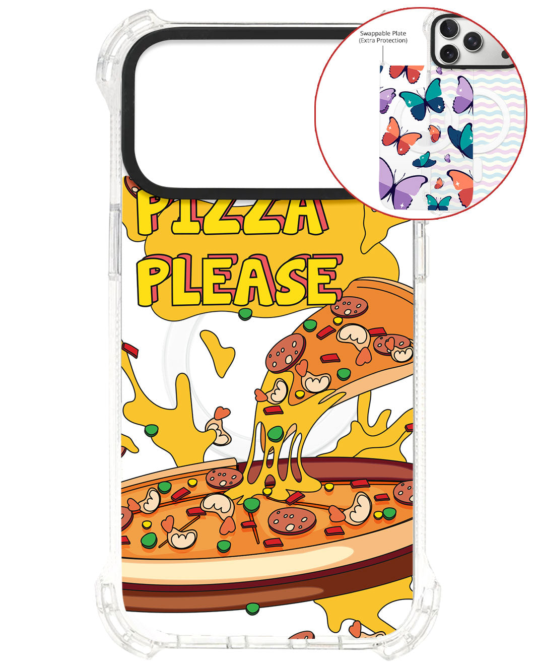 Magsafe Swappable Plate - Pizza please