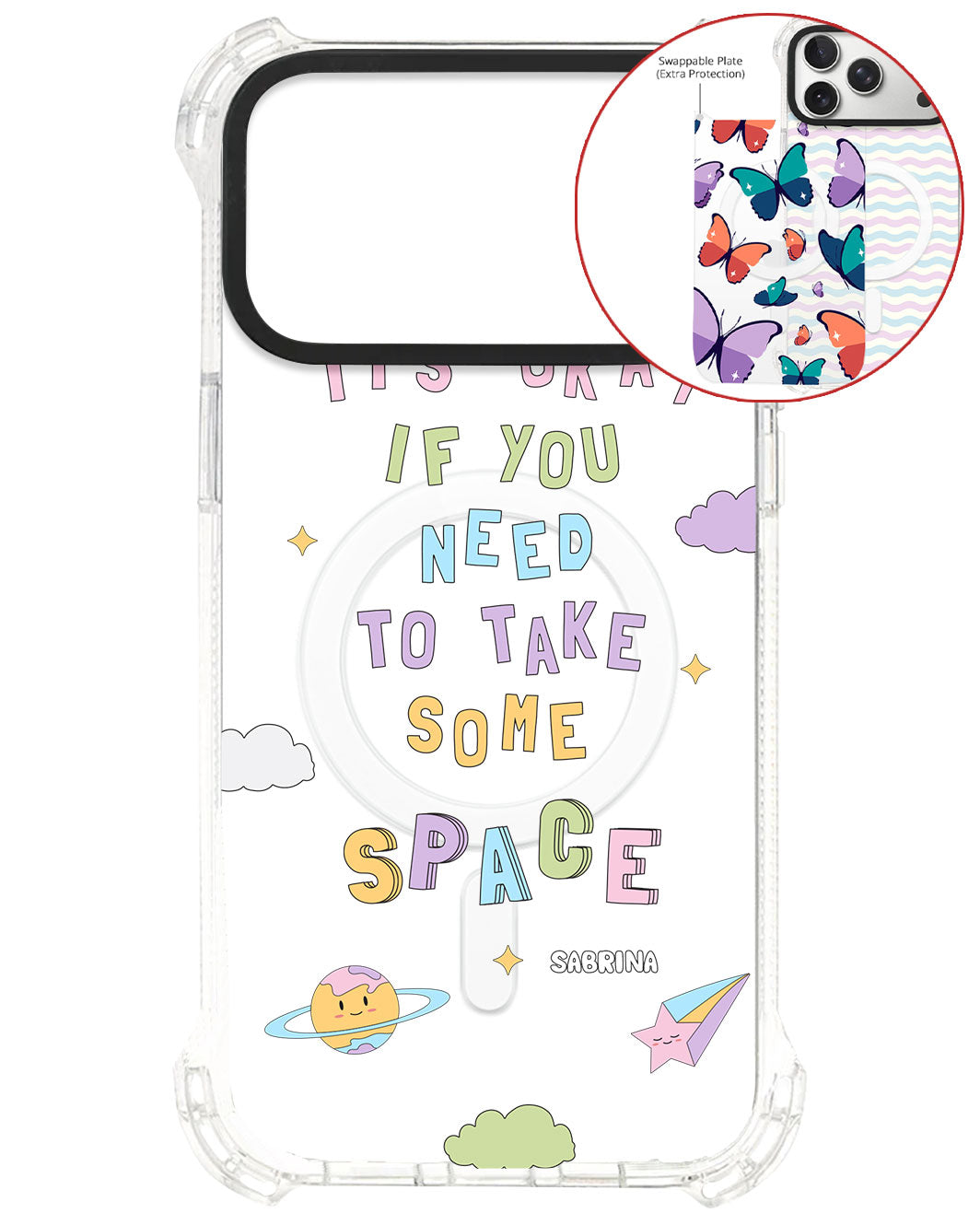 Magsafe Swappable Plate - Space