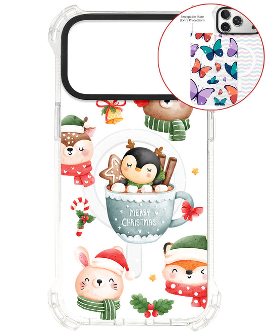 Magsafe Swappable Plate - Storybook christmas edition