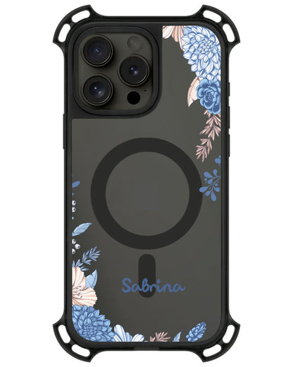 iPhone Ultimate Model-Z - Blue Florals