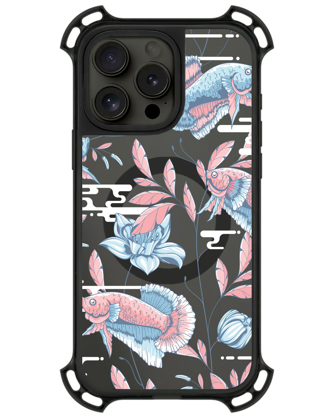 iPhone Rearguard UltimateZ - Fish & Floral 3.0