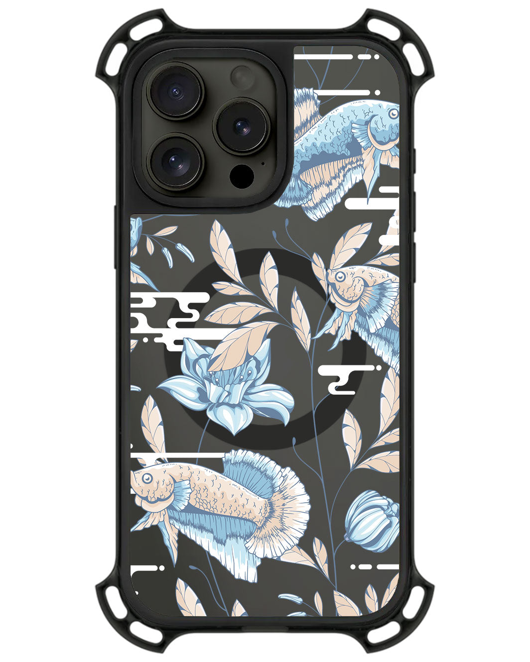 iPhone Rearguard UltimateZ - Fish & Floral 4.0