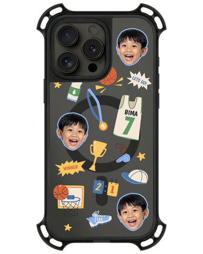 iPhone Ultimate Model-Z - Face Grid Basketball