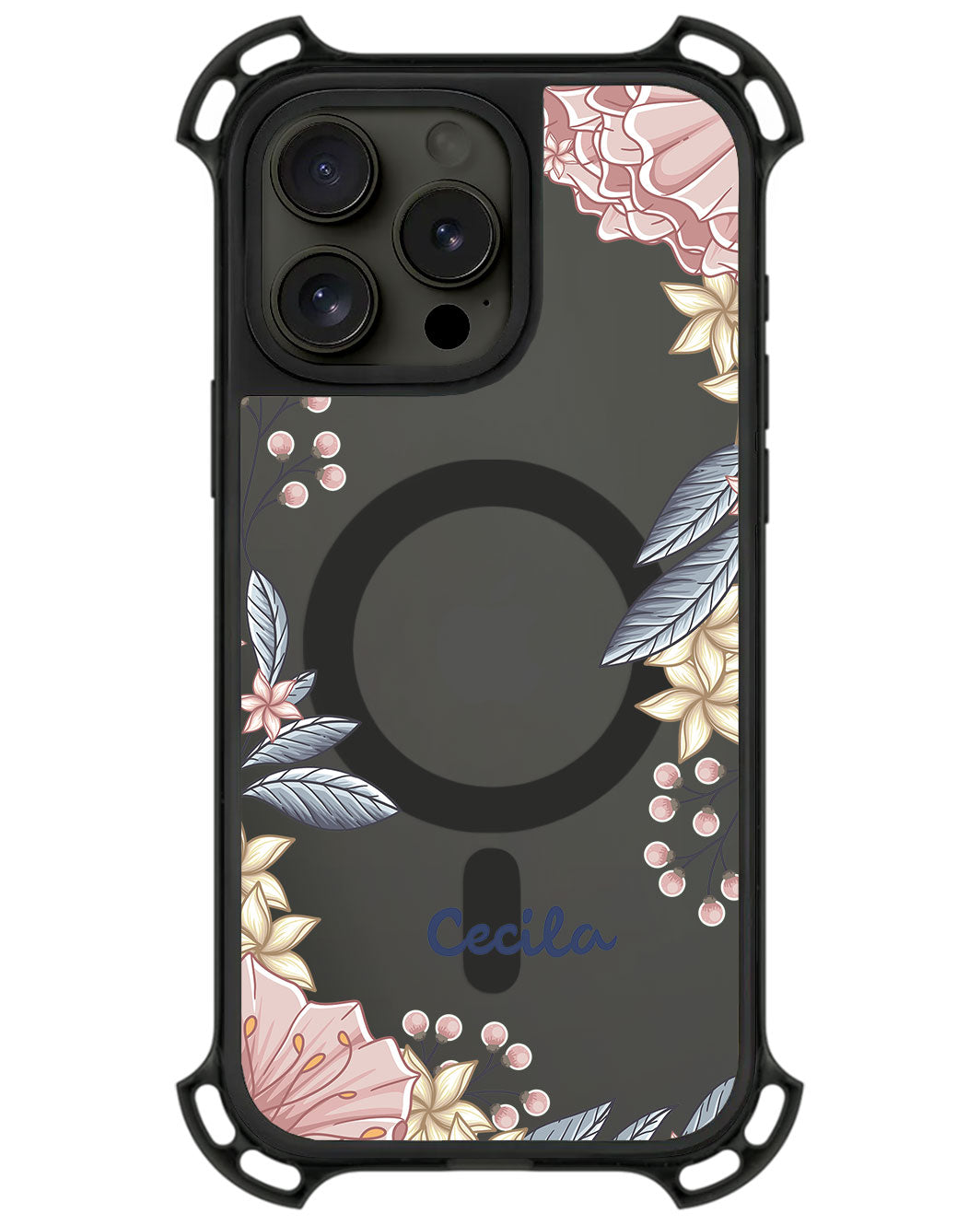 iPhone Ultimate Model-Z - Pink Floral