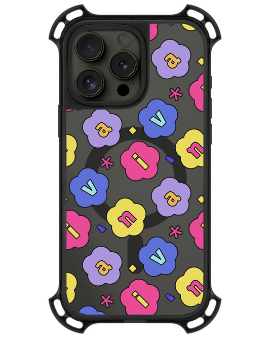 iPhone Ultimate Model-Z - CUSTOM MONOGRAM 3.0 Flower Petals 2.0