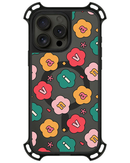 iPhone Ultimate Model-Z - CUSTOM MONOGRAM 3.0 Flower Petals 3.0