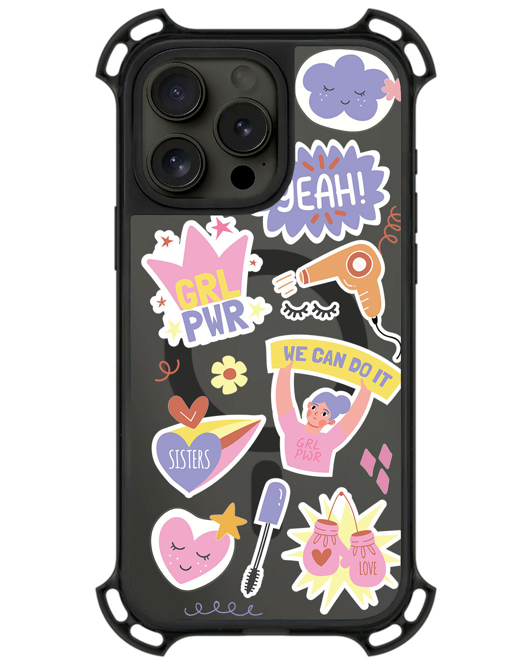iPhone Ultimate Model-Z - Girl Power Sticker Pack