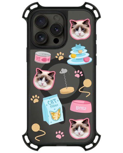 iPhone Ultimate Model-Z - Pet Grid Kitty Playtime