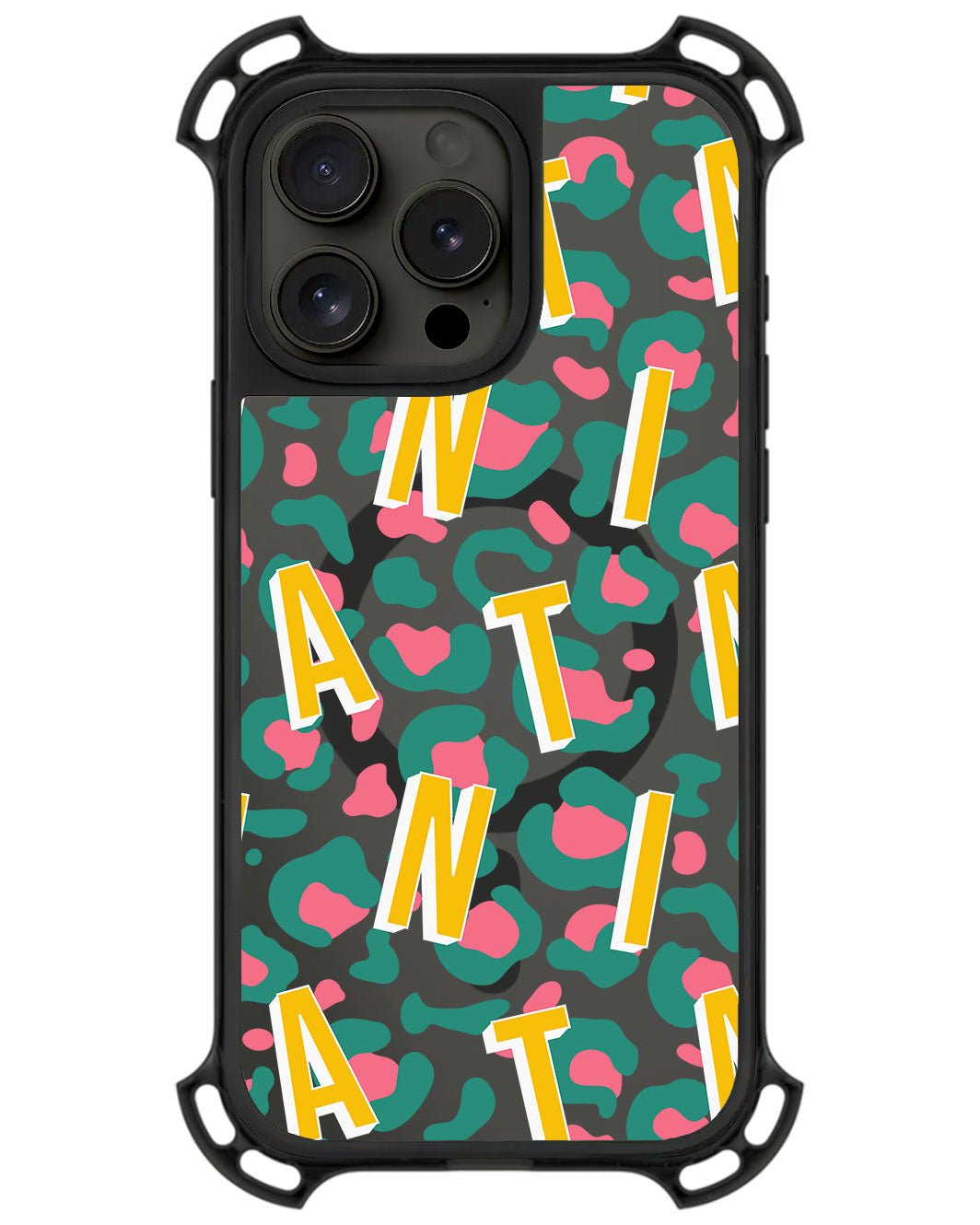 iPhone Rearguard UltimateZ - CUSTOM MONOGRAM 3.0 Leopard 4.0