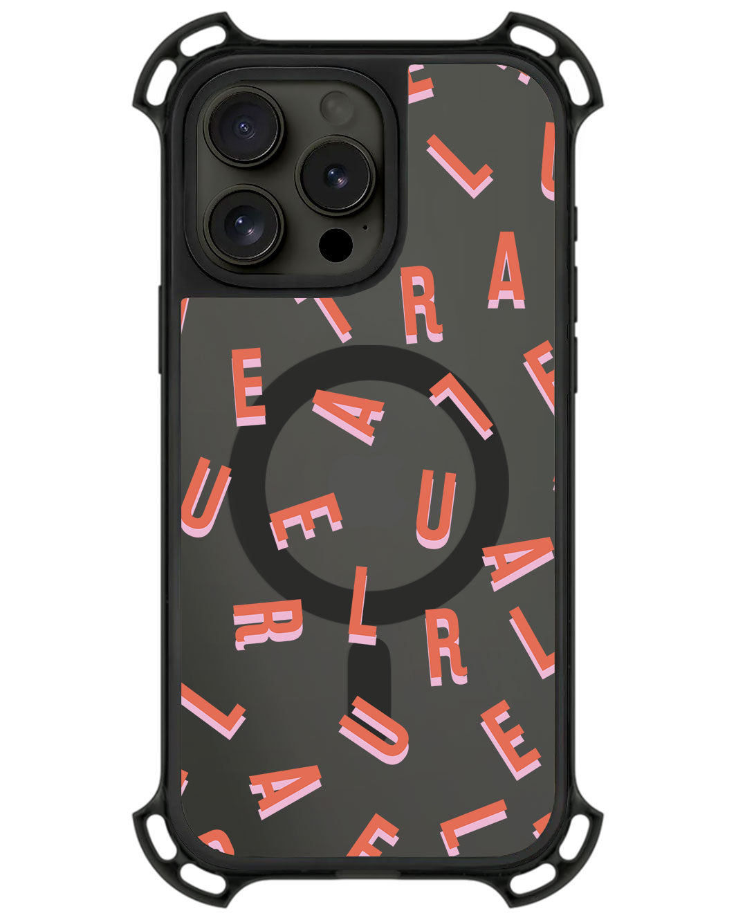 iPhone Ultimate Model-Z - CUSTOM MONOGRAM 1.0 Coral