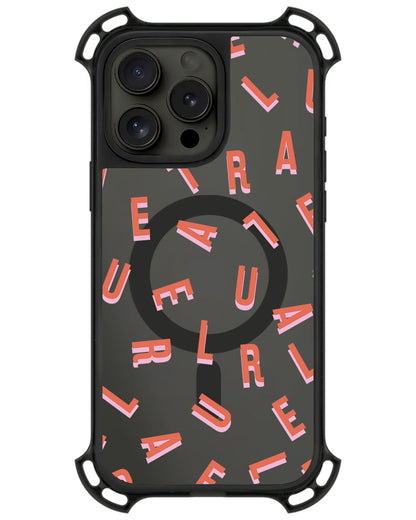 iPhone Ultimate Model-Z - CUSTOM MONOGRAM 1.0 Coral