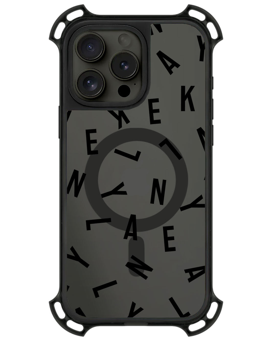 iPhone Ultimate Model-Z - CUSTOM MONOGRAM 1.0 Noir