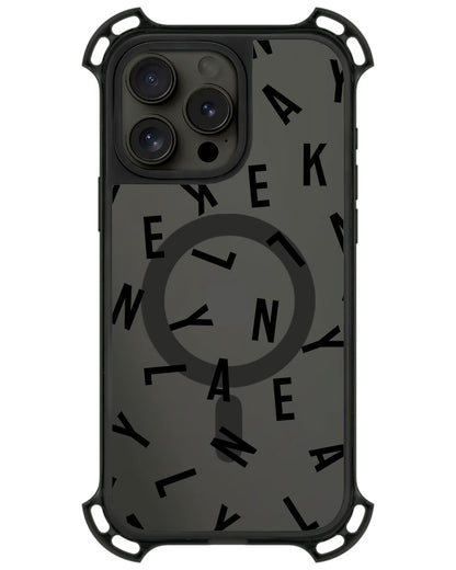 iPhone Ultimate Model-Z - CUSTOM MONOGRAM 1.0 Noir
