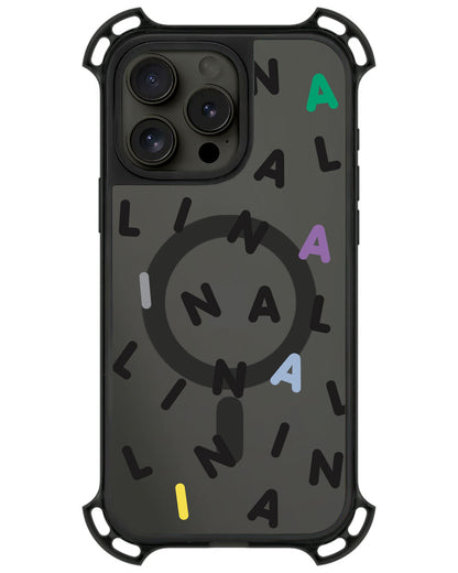 iPhone Rearguard UltimateZ - CUSTOM MONOGRAM 2.0 Black