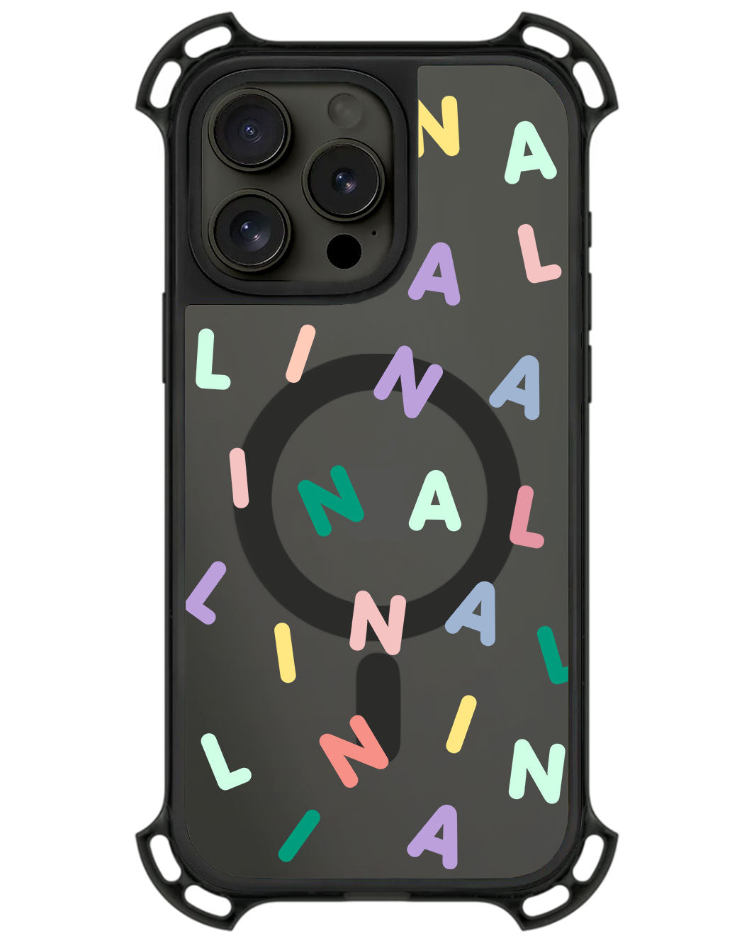 iPhone Ultimate Model-Z - CUSTOM MONOGRAM 2.0 Rainbow