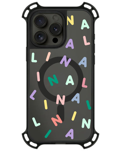 iPhone Ultimate Model-Z - CUSTOM MONOGRAM 2.0 Rainbow