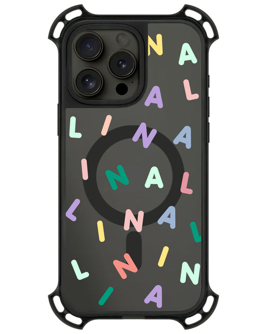 iPhone Ultimate Model-Z - CUSTOM MONOGRAM 2.0 Rainbow