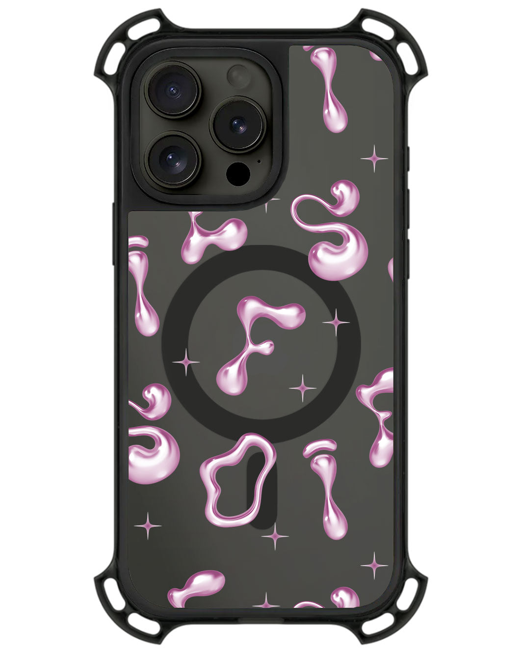 iPhone Ultimate Model-Z - Pink Chrome Monogram