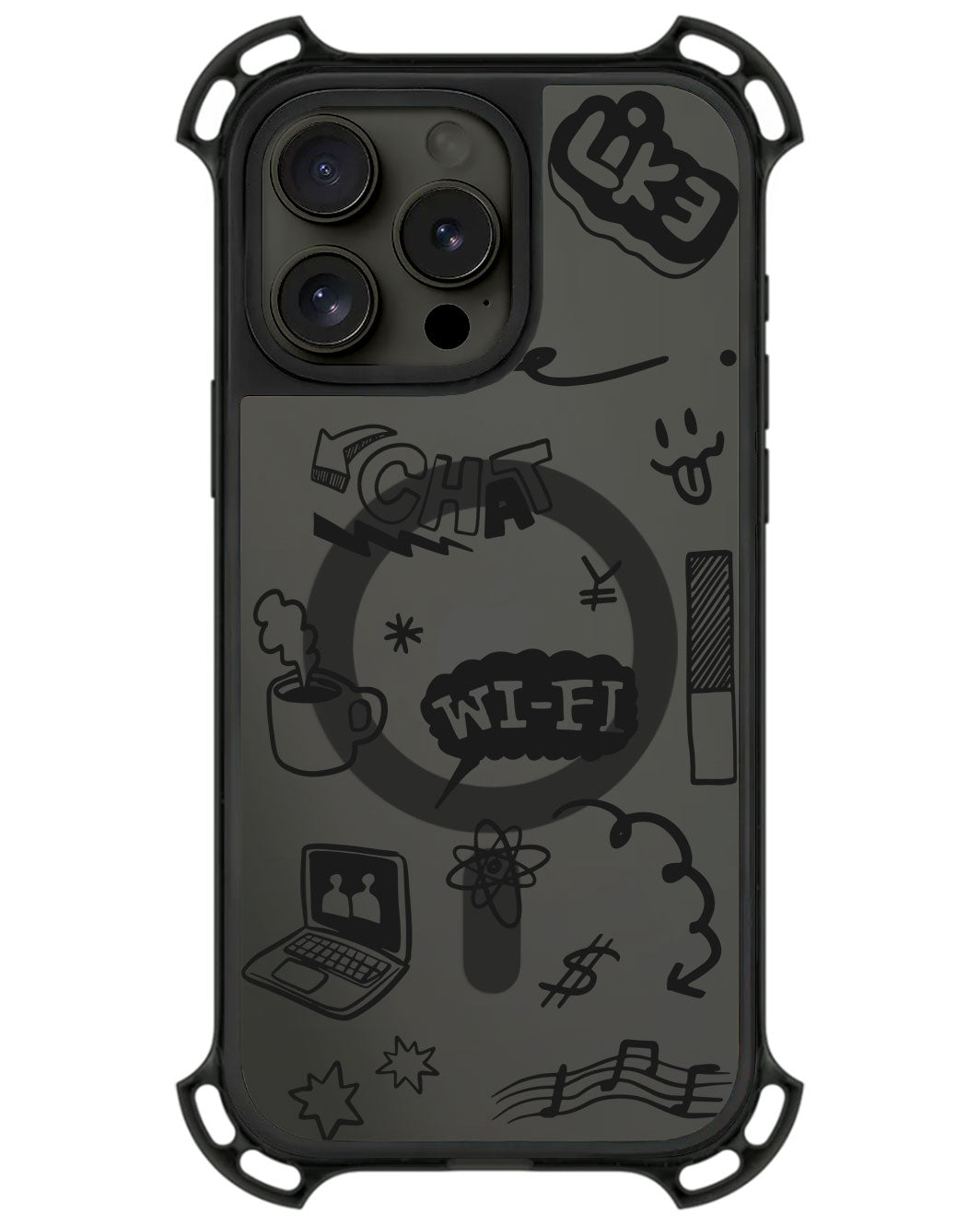 iPhone Ultimate Model-Z - Social Black