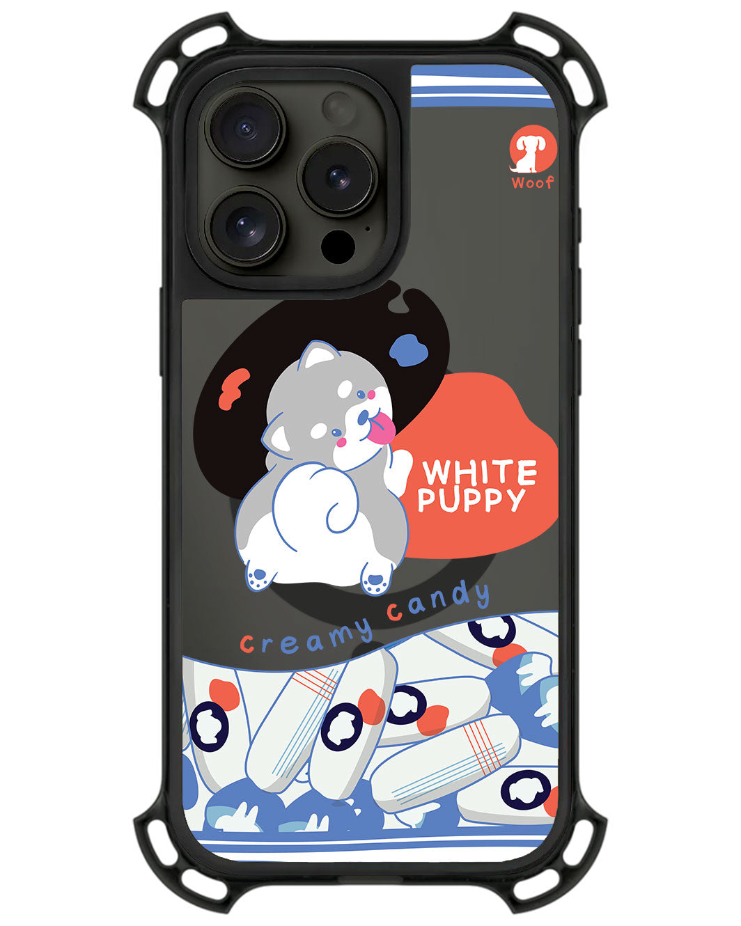 iPhone Ultimate Model-Z - White puppy