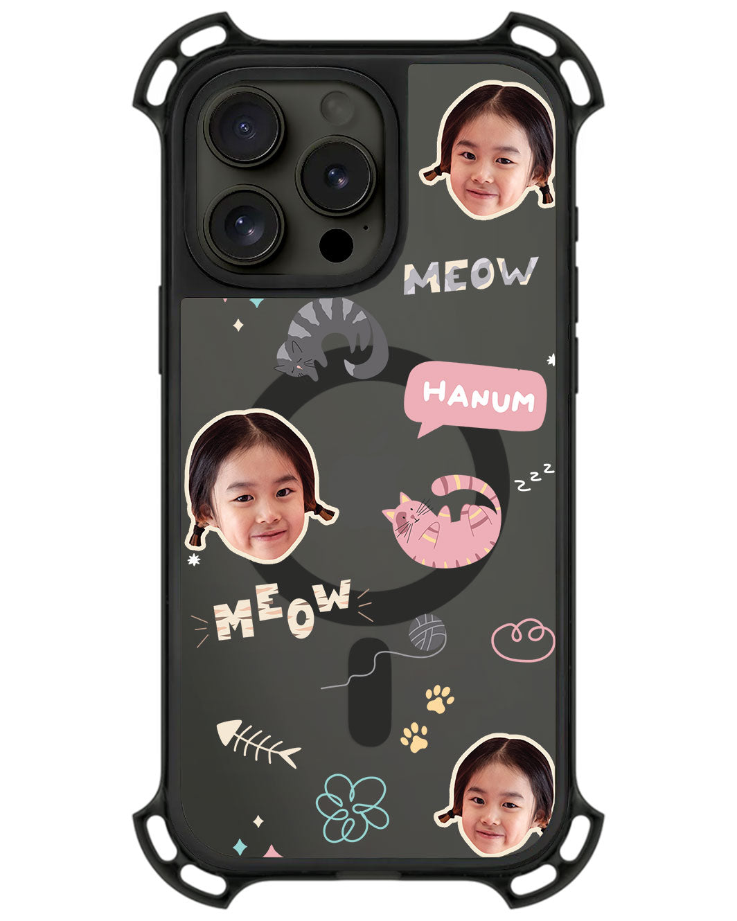 iPhone Ultimate Model-Z - Face Grid Kitty