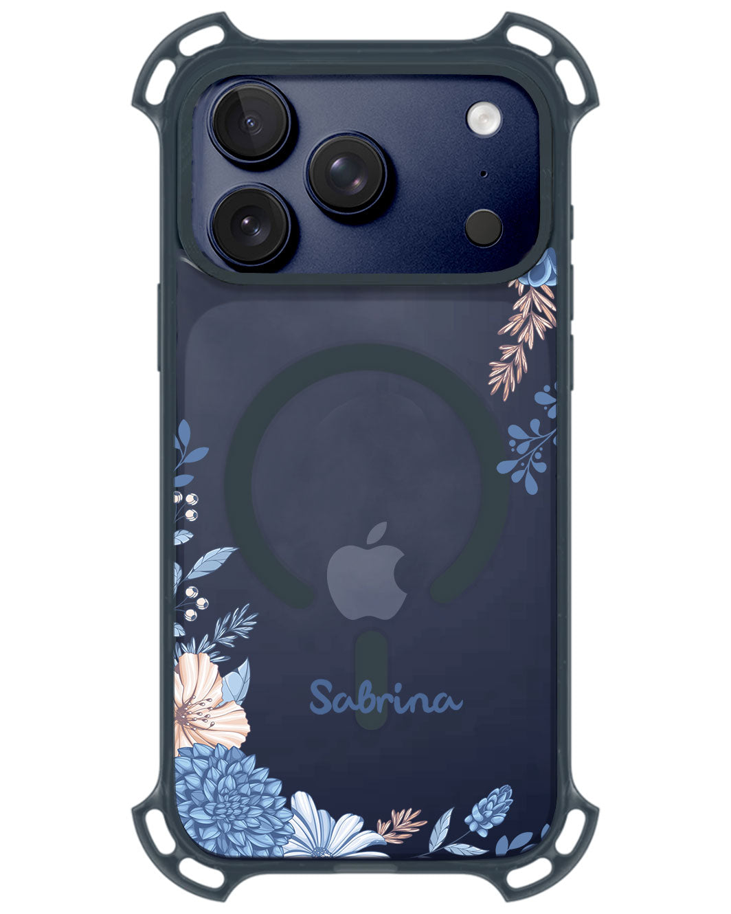 iPhone Ultimate Model-Z - Blue Florals