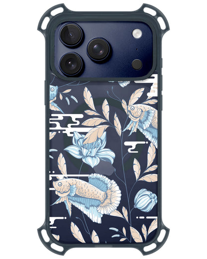 iPhone Rearguard UltimateZ - Fish & Floral 4.0