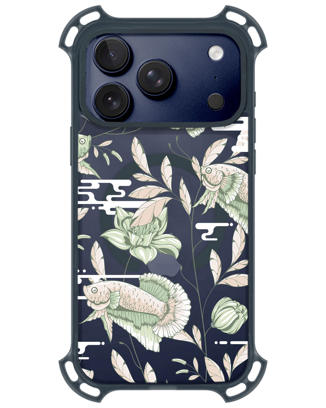 iPhone Rearguard UltimateZ - Fish & Floral 6.0