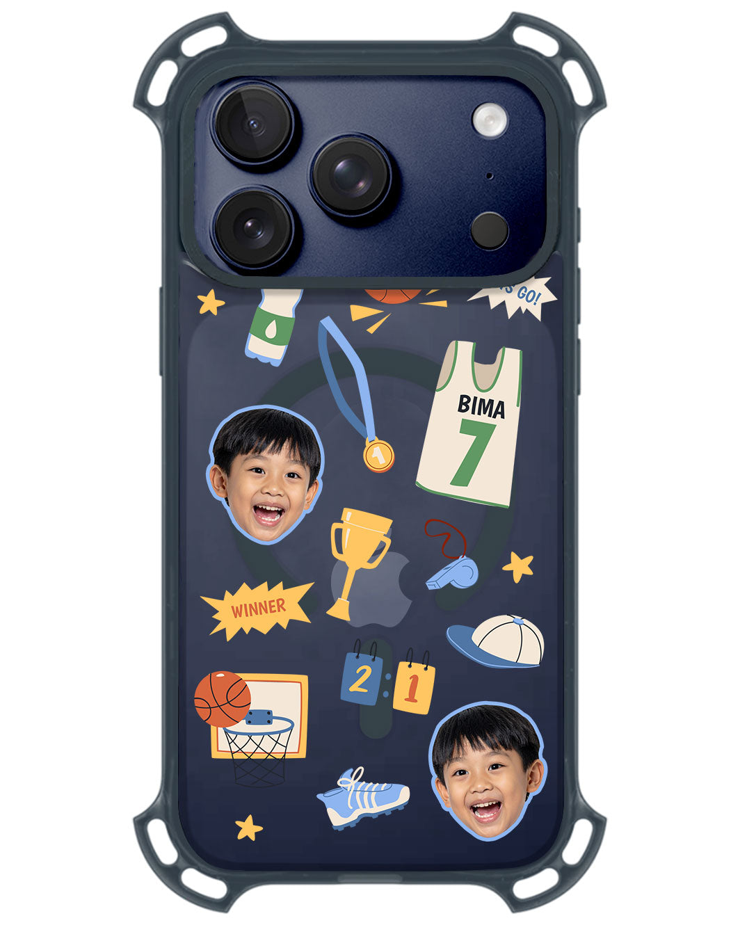 iPhone Ultimate Model-Z - Face Grid Basketball